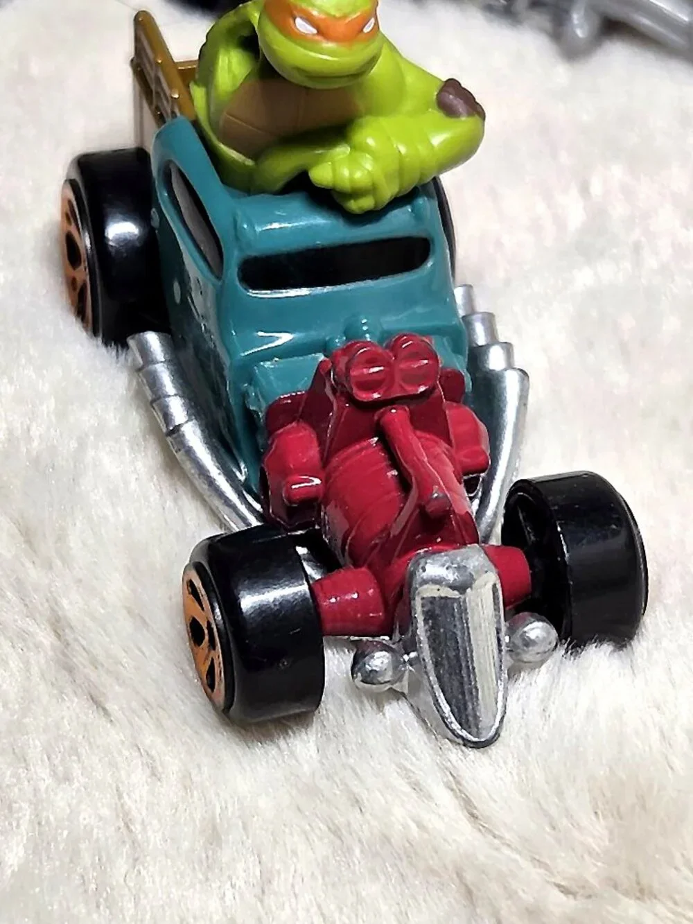 Lot of 7 Teenage Mutant Ninja Turtles T-Machines Diecast Cars 2014/2015 TMNT #C6